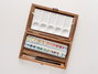 Van Gogh Set d'aquarelles en boîte en bois, 24 couleurs en demi-pastilles et 3 accessoires
